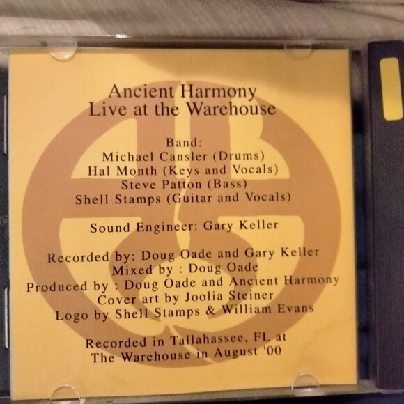 Ancient Harmony Live At The Warehouse CD - Picture 3 of 5
